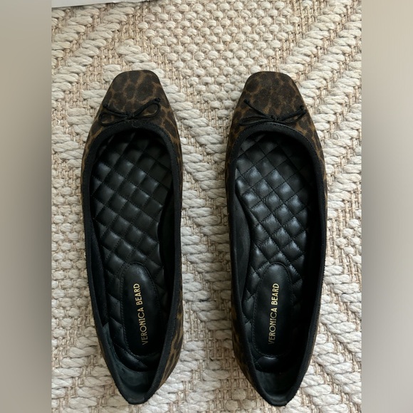 Veronica Beard Beatrix flats Cheetah print size 8 - Picture 2 of 13